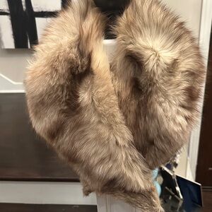 FOX FUR WRAP COLLAR